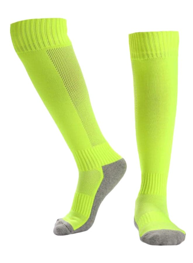Pair Of Over Knee Football Socks