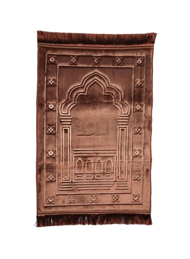 Prayer Rug Mat Brown 48x36inch