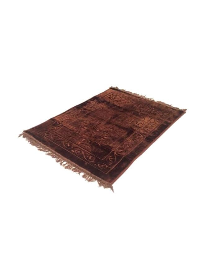 Rectangular Prayer Mat Brown 25x36inch