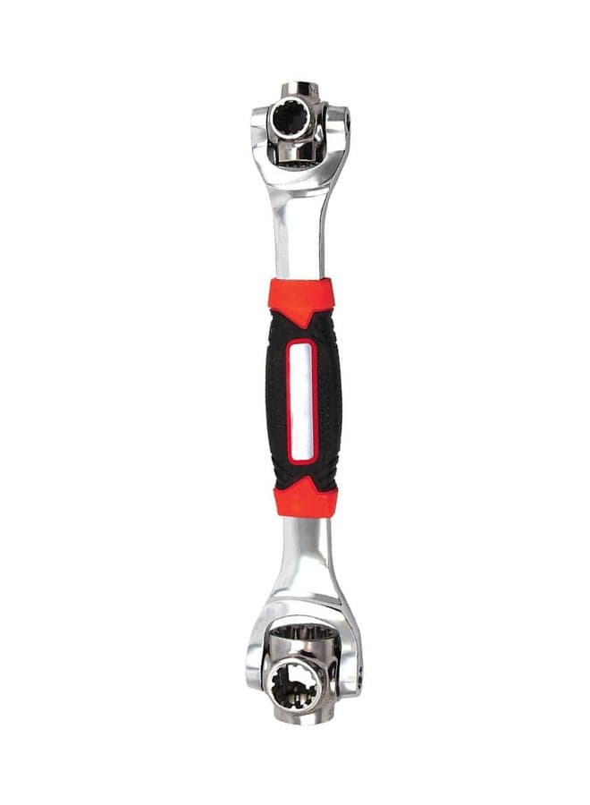 48-In-1 Multi-Function Rotatability-Slip Wrench Silver