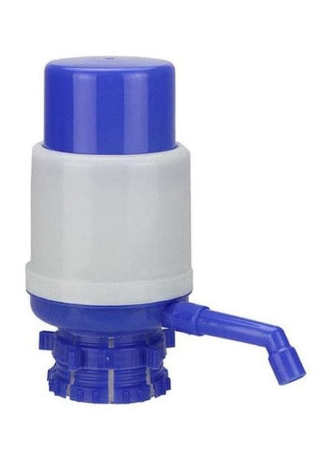 Hand Press Manual Pump Water Dispenser Blue/Grey
