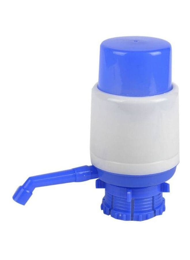 Hand Press Manual Pump Water Dispenser Blue/Grey