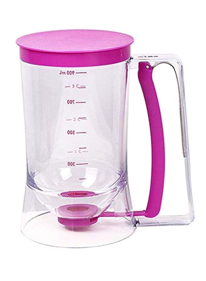 Dispenser With Measuring Label Clear/Purple