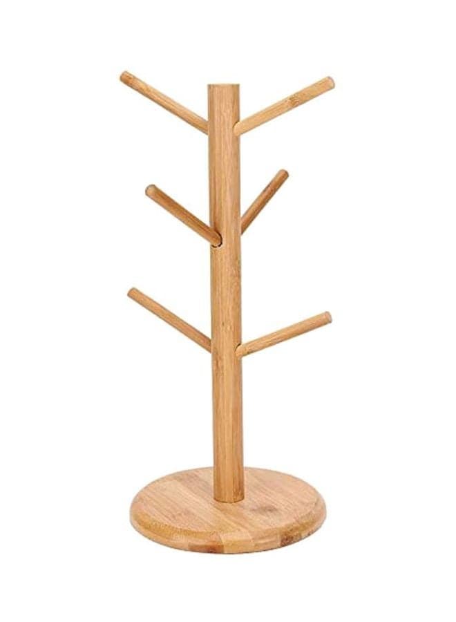 Wooden Cup Holder Beige