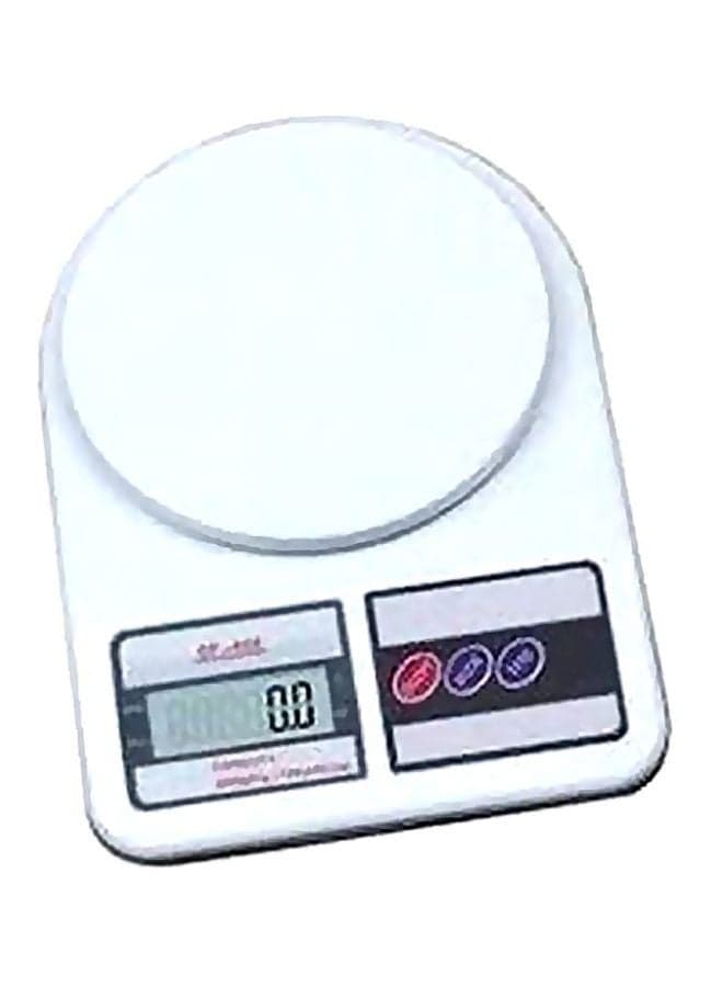 Digital Kitchen Scale White