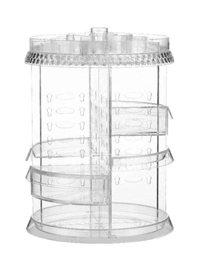 360 Degree Rotating Lipstick Organizer Clear