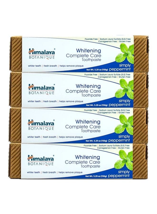 4- Piece Whitening Toothpaste