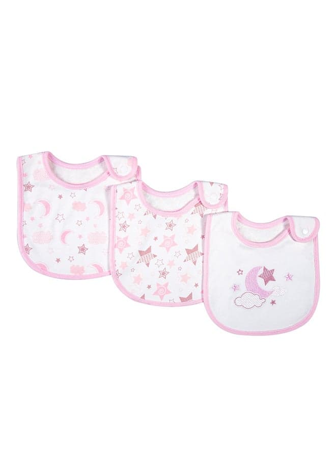 3-Piece Cotton Bib Set