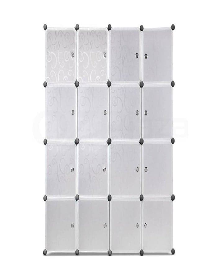 Wardrobe Storage White