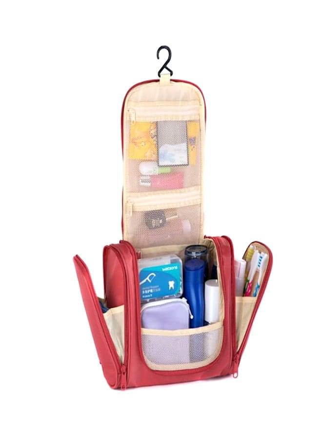 Waterproof Toiletry Bags - Red