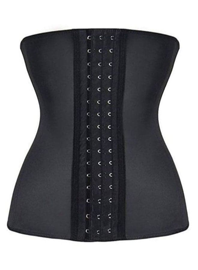 Classic 3 Hook Thermal Corset Black