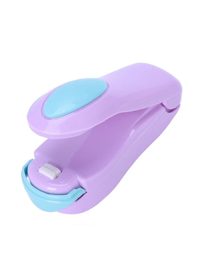 Portable Mini Heat Sealing Machine Purple/Blue 10cm