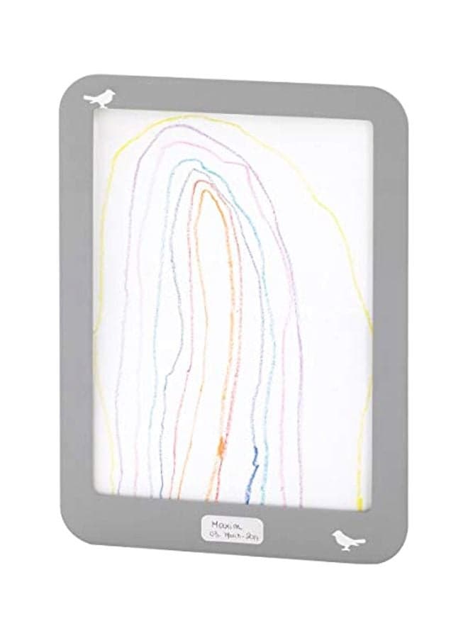 My Little Gallery Themed Decorative Frame White/Grey 22 x 30 x 13cm