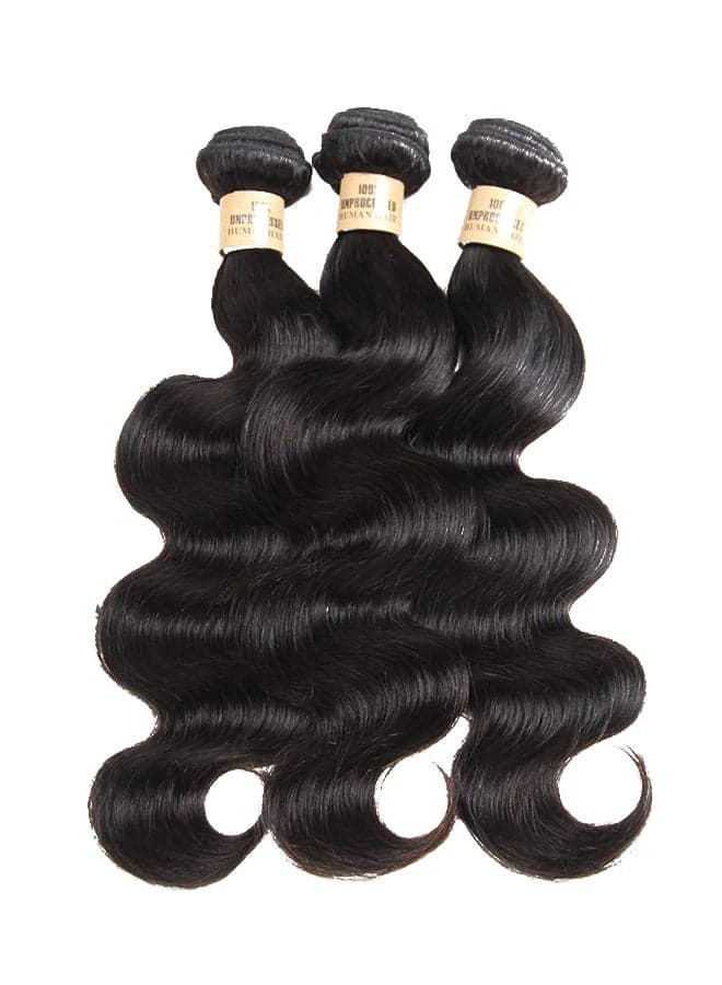 3-Piece Wavy Human Hair Extension