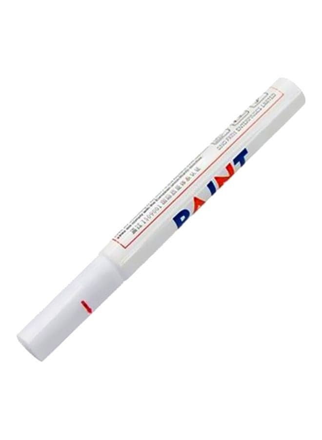 Water Resistant Permanent Paint Marker White