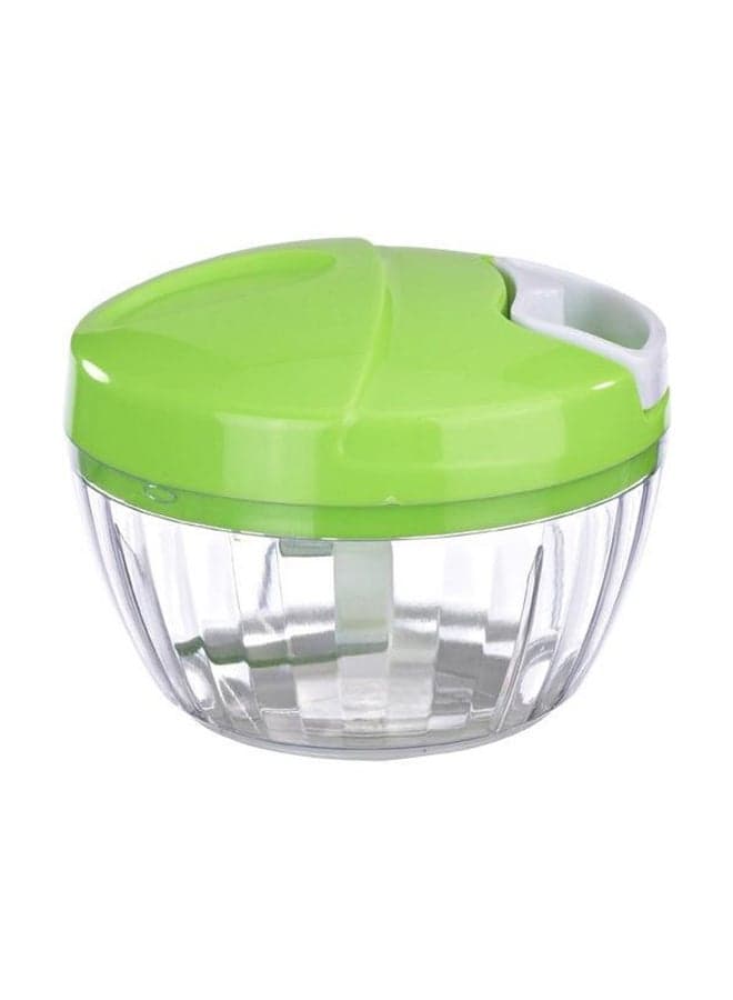 Plastic Slicer And Dicer Green/Clear 10cm