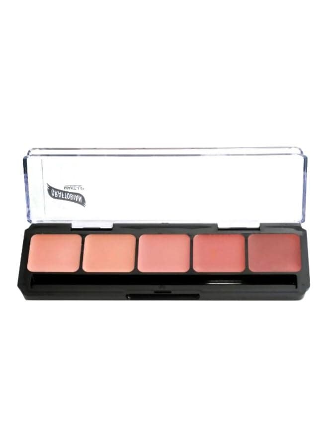 High Definition Glamour Cream Blush Palette PInk