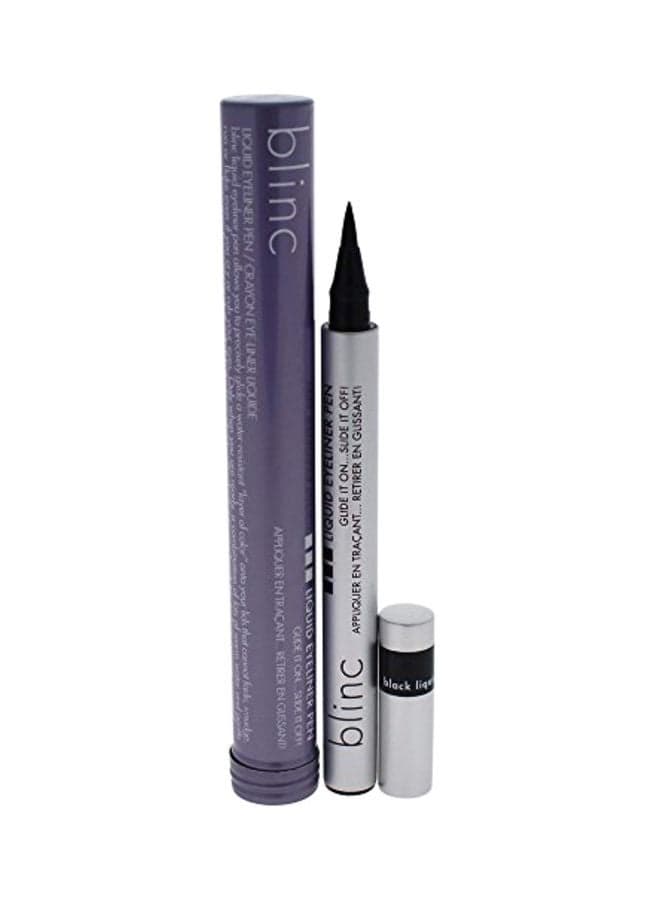 Extreme Longwear Liquid Eyeliner Pen Soft Black Sheen
