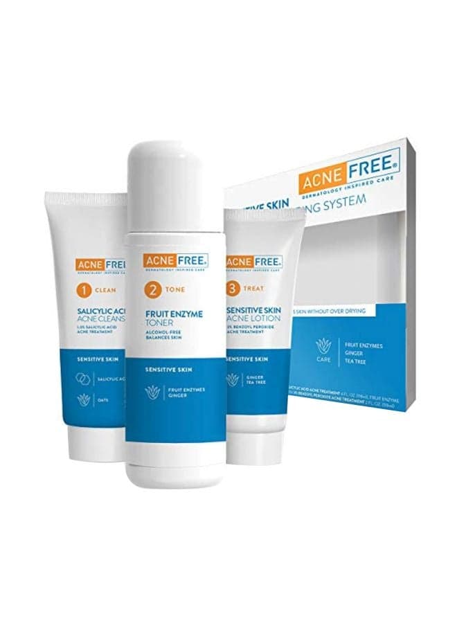Pack Of 3 24 Hr Acne Clearing System