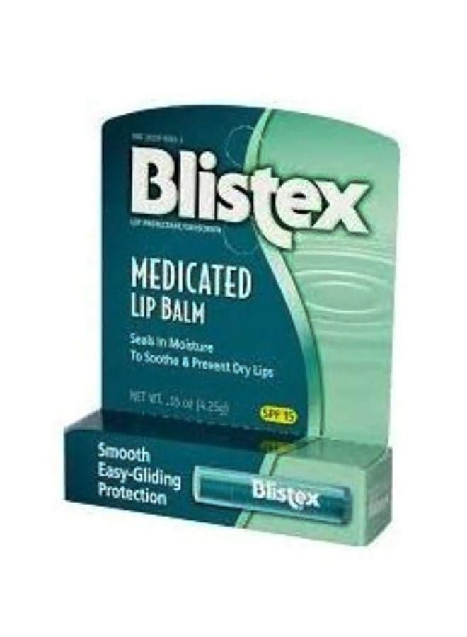 3-Piece Medicated Lip Balm SPF 15