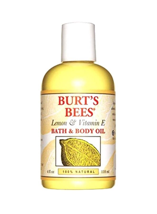 Lemon And Vitamin E Body Oil