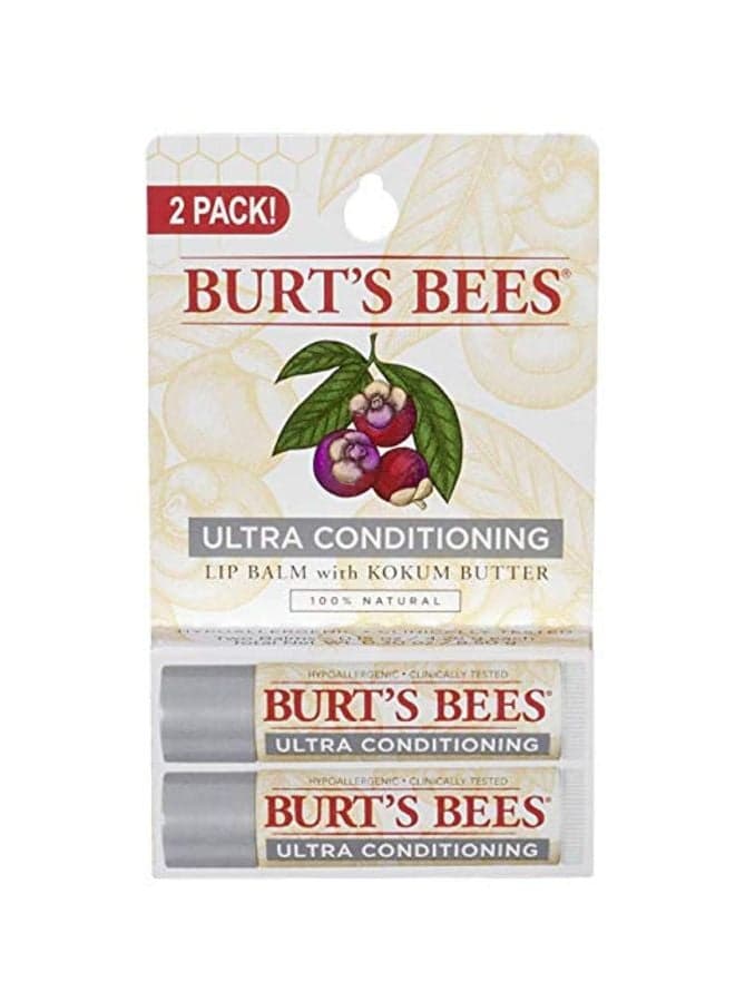 Pack Of 2 Ultra Conditioning Lip Balm