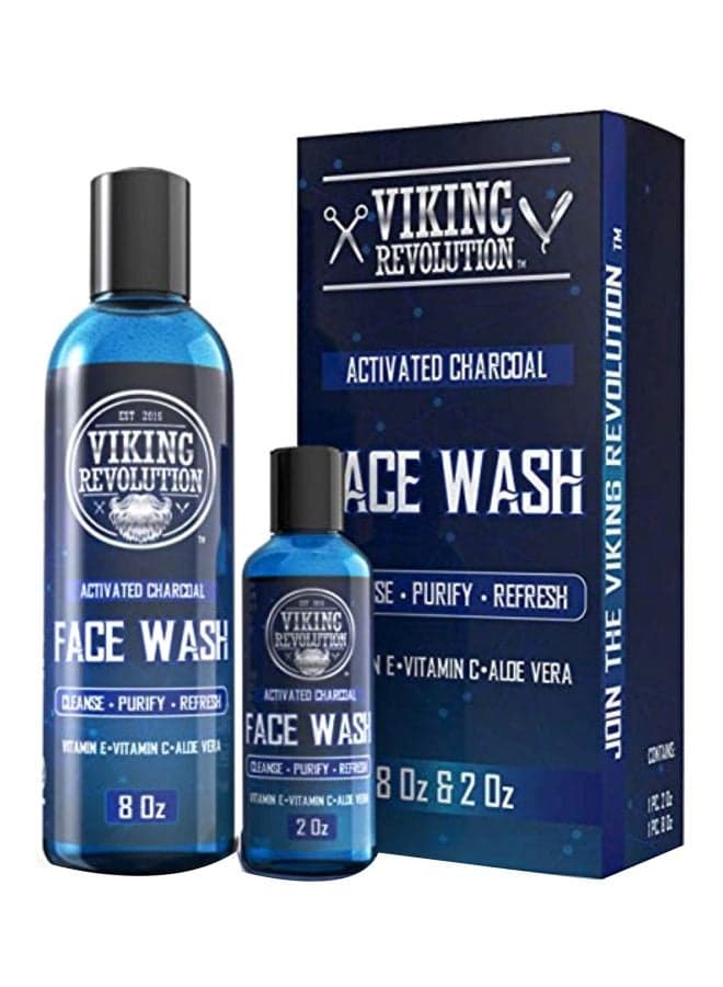 Pack Of 2 Activated Charcoal Face Wash