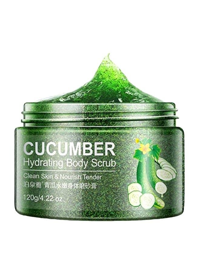 Cucumber Body Scrub Green
