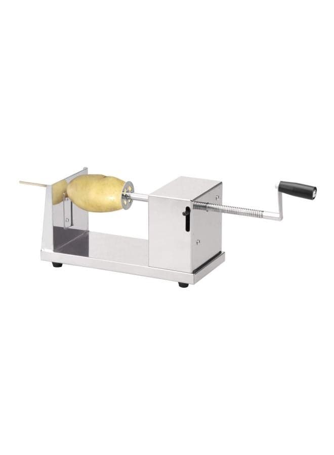 Manual Vegetable Cutter Silver