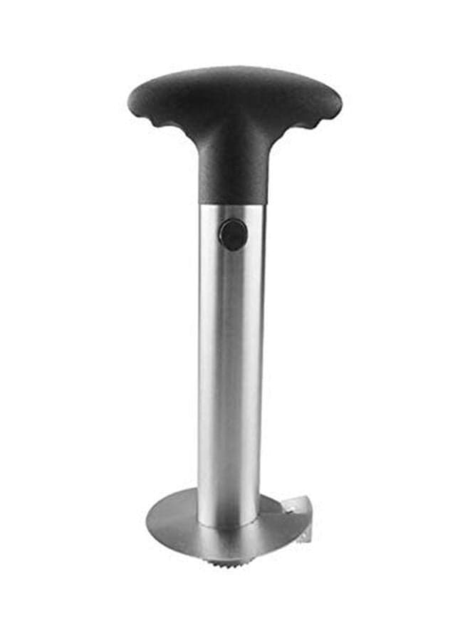 Stainless Steel Pineapple Corer Silver/Black 24x8.5cm