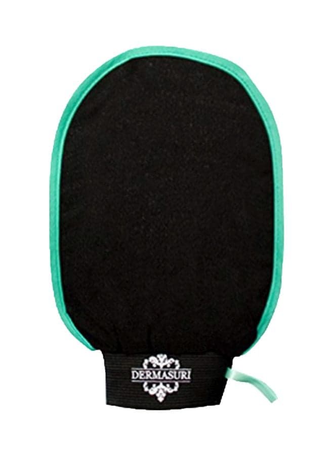 Dermasuri Deep Exfoliating Mitt Body Scrub Black/Green