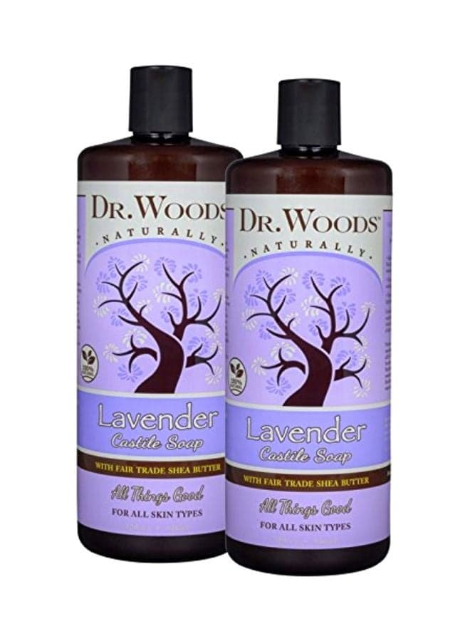 2-Piece Lavender Castile Soap Set