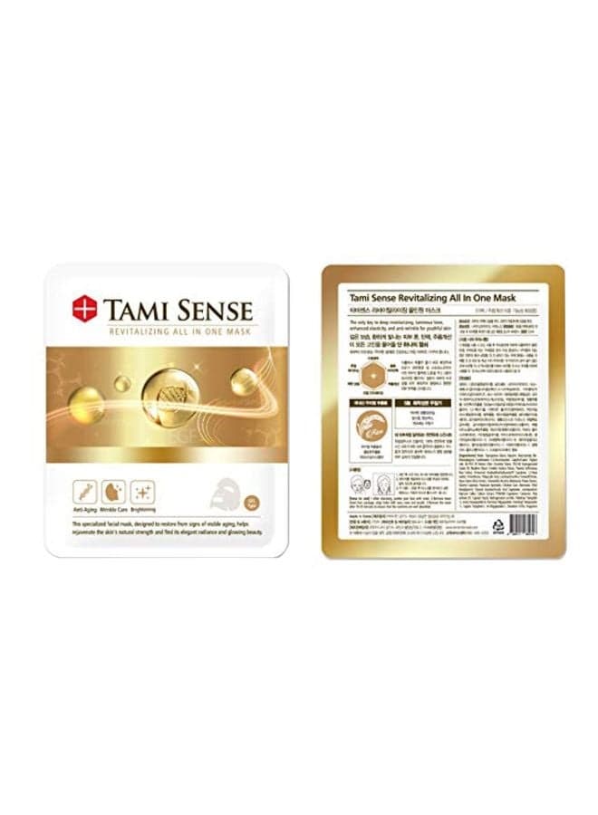 5-Piece Temi Sense Revitalizing All In One Mask 30ml