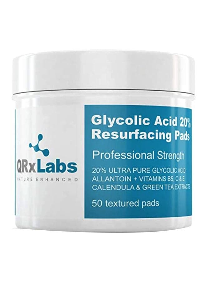 Glycolic Acid Resurfacing Pads White