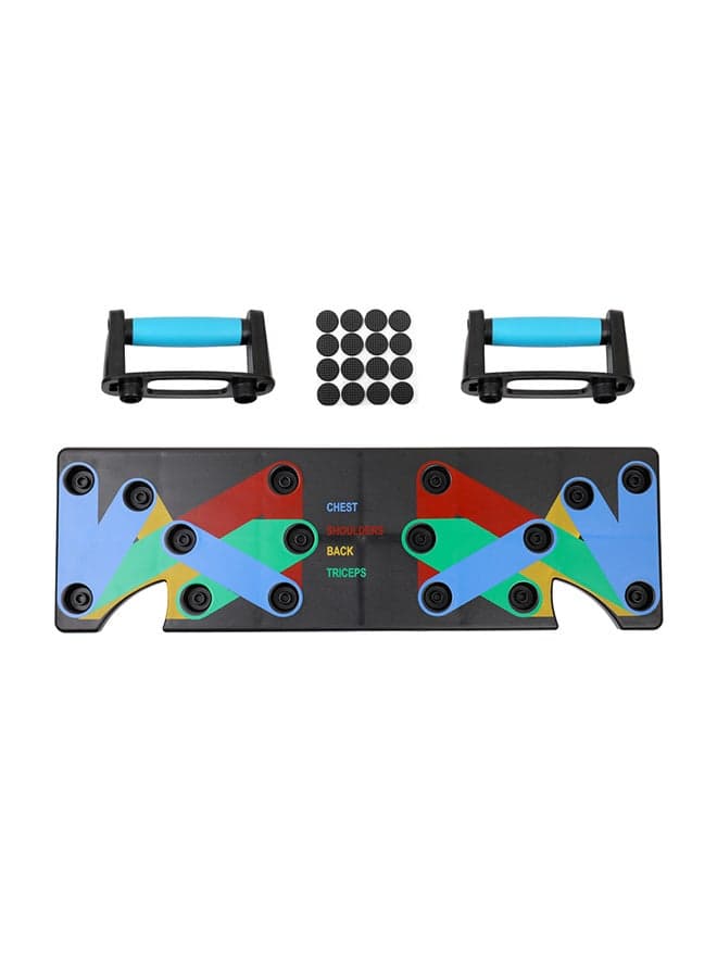 2-Piece Multifunction Push Up Rack Board 1.39kg