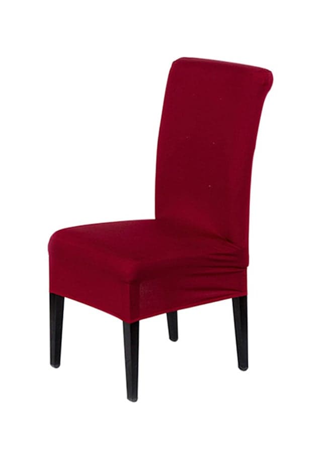 Universal Stretchable Chair Cover Red 25 x 1 x 15cm