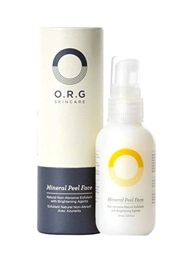 Mineral Peel Face