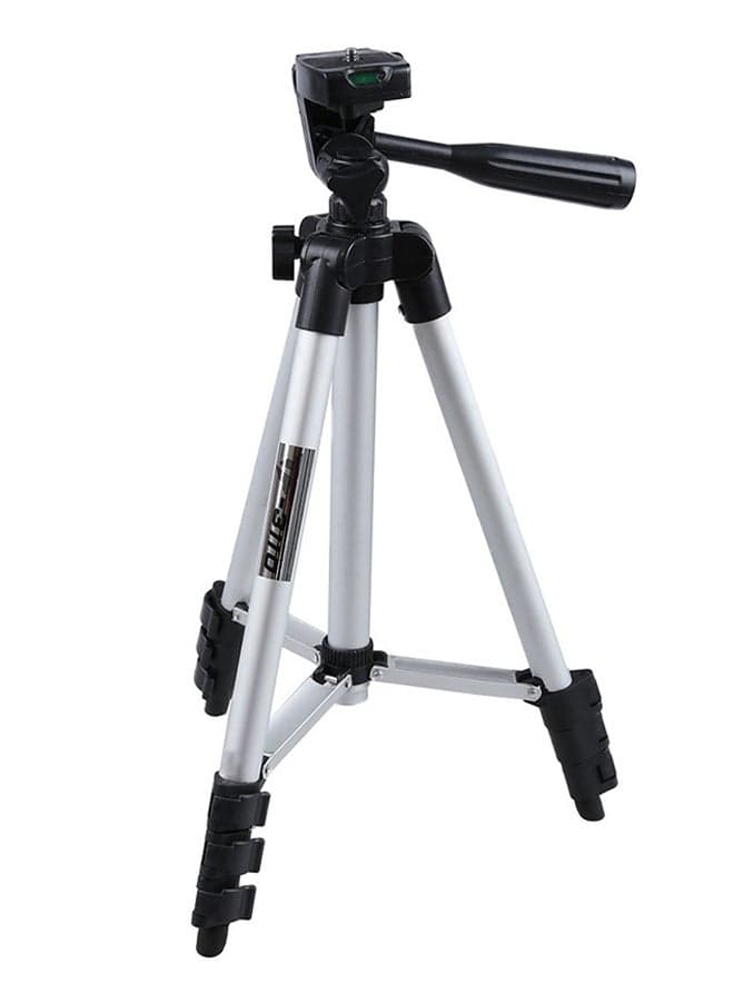 Adjustable Tripod For iphones Silver/Black