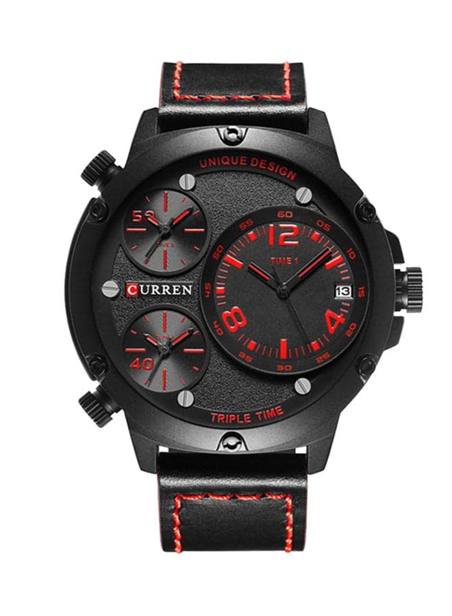 Men's Water Resistant Analog Watch WT-CU-8262-R
