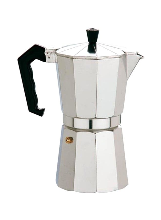 Espresso Coffee Maker Silver 17 x 10cm