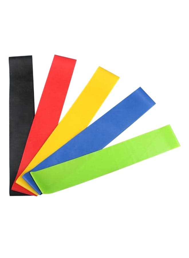 5-Piece Exercise Resistance Loop Band Set