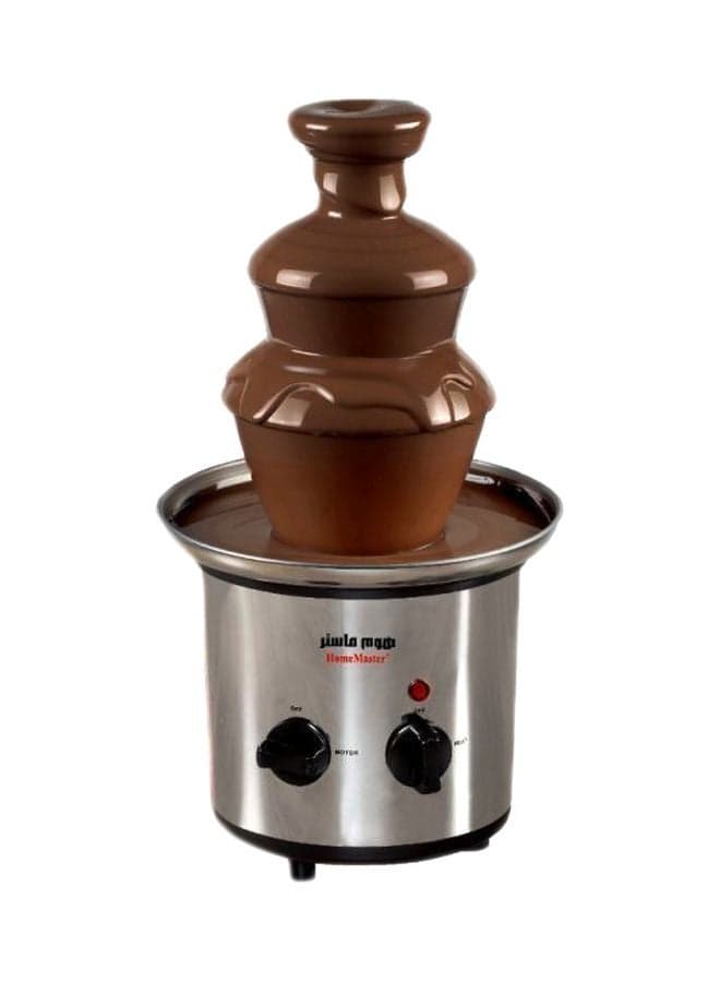 Chocolate Fountain Maker Silver/Black 10cm