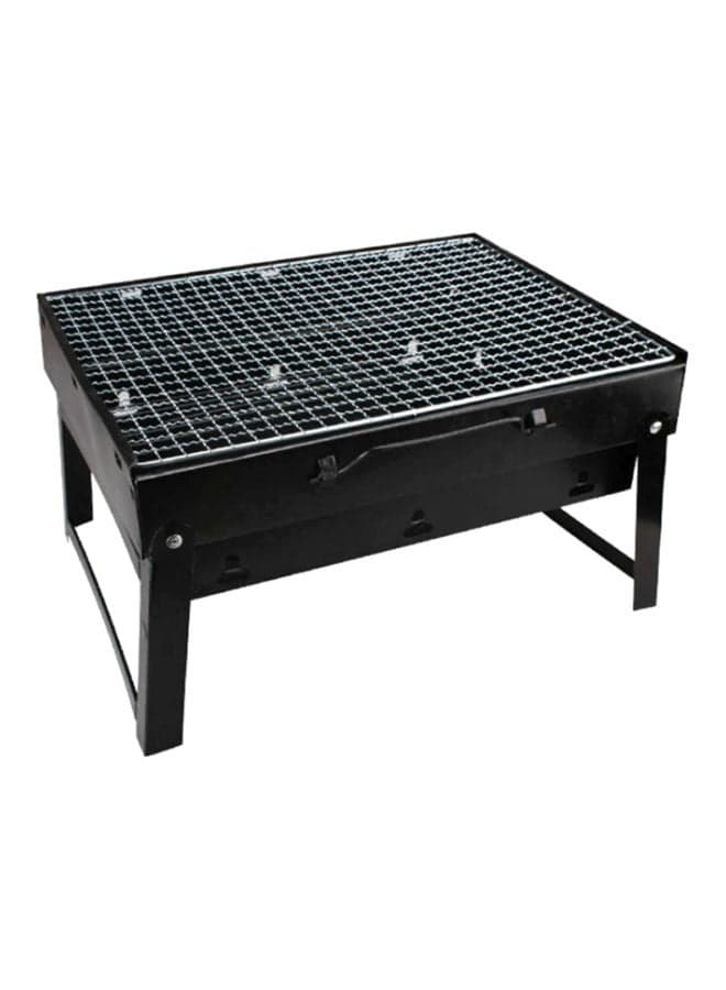 Foldable Charcoal BBQ Tool Black 35x27x20cm
