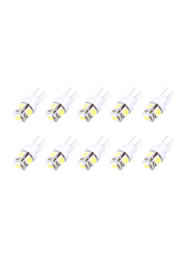 10-Piece LED Car Bulb