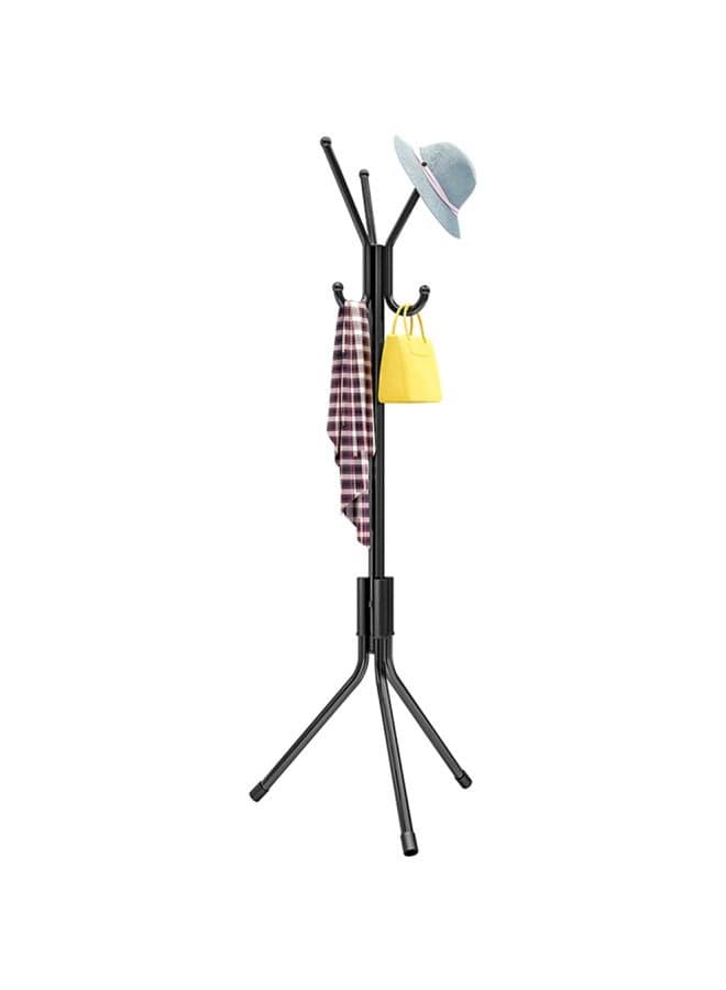 Closet Rack Hanger Stand Black 42x42x112centimeter