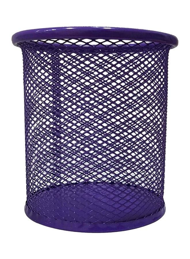 Metal Pen Holder Violet