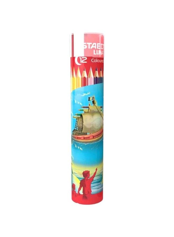 12-Piece Color Pencils Set Multicolour