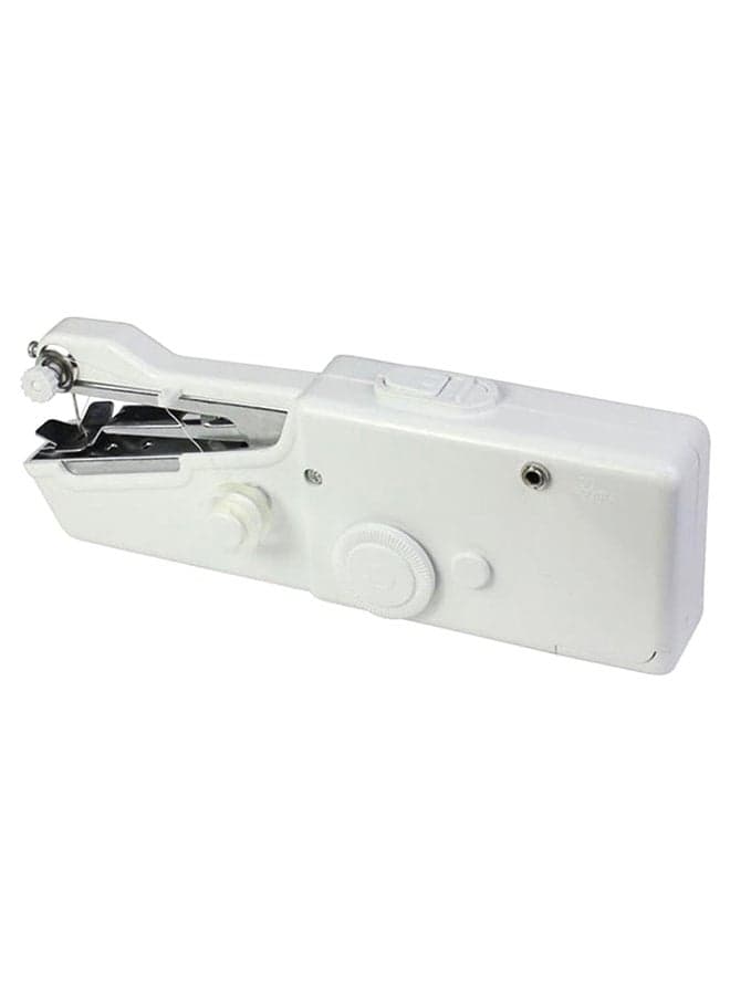 Powered Handheld Sewing Machine White/Silver 20centimeter 2724536491399 White/Silver