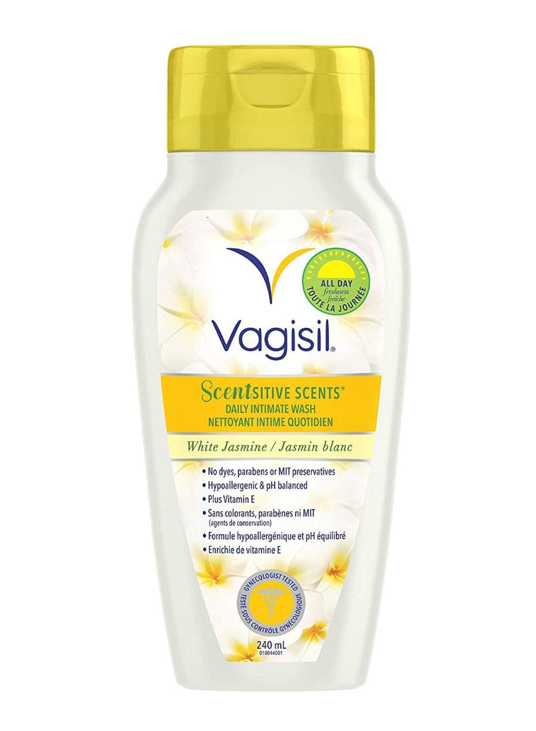 White Jasmine Spring Lilac Scentsitive Scent Daily Intimate Wash 240ml