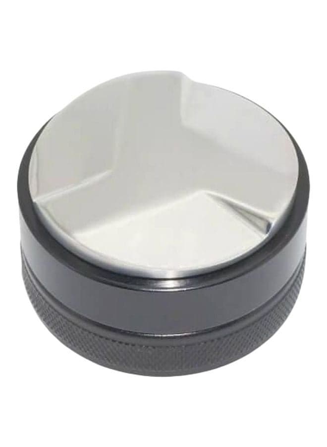 Shot Collar Coffee Distributor Silver/Black 58mm